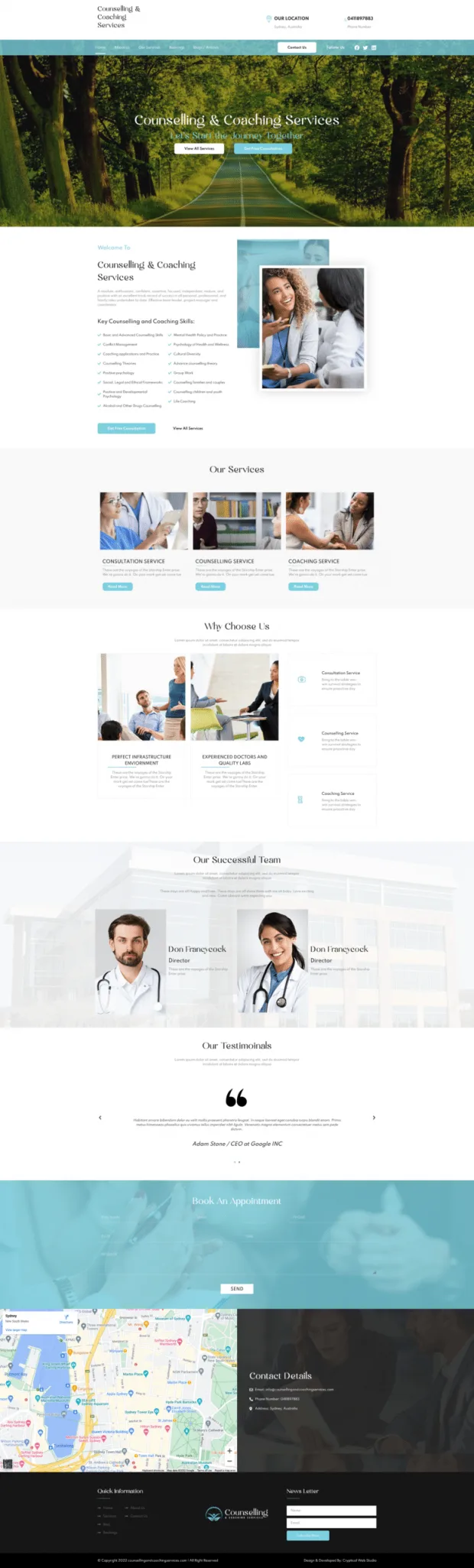 Corporate Website - Web Development by D3Logics