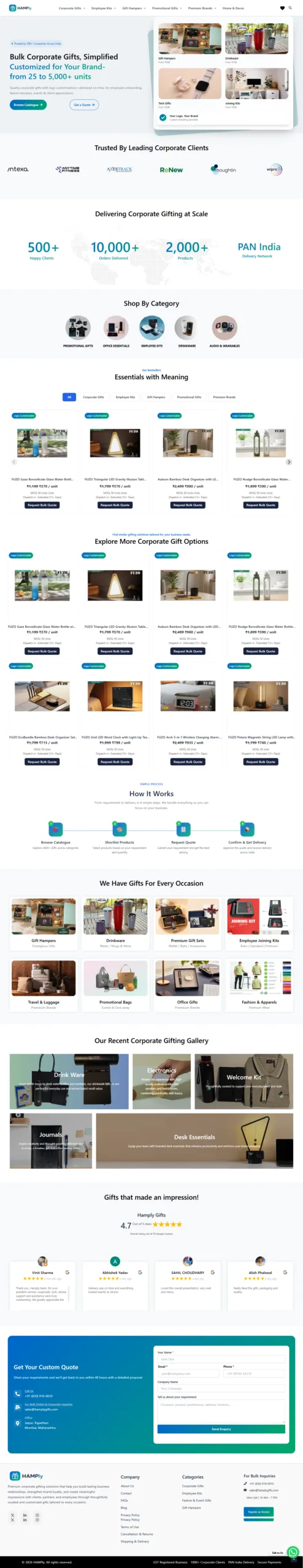 Home Decor Store - Ecommerce Development by D3Logics