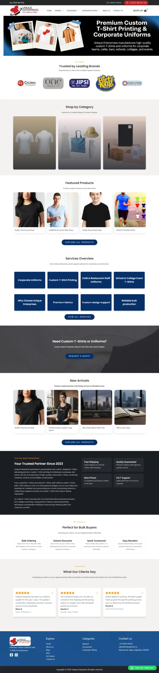Medical Website - Custom Development by D3Logics
