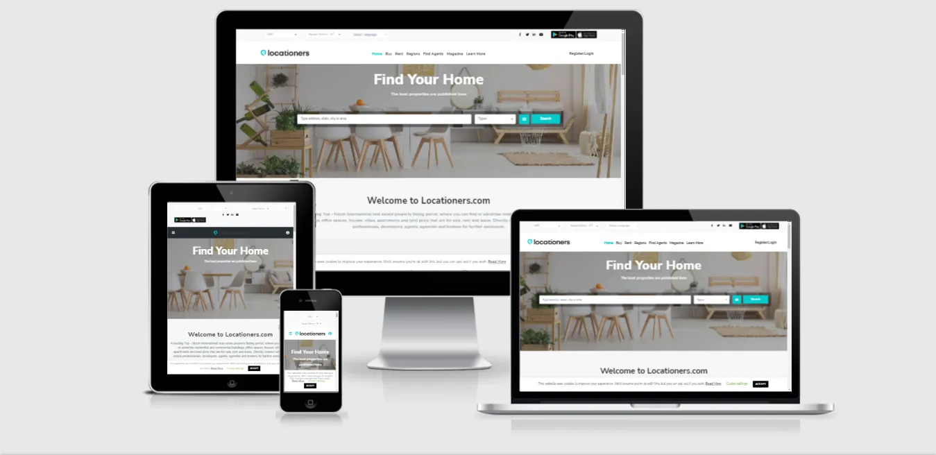 Responsive website design service by D3Logics