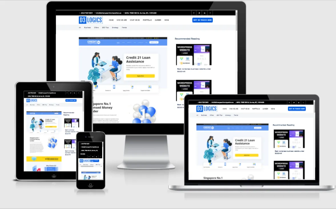 Mobile application UI planning and responsive product interface