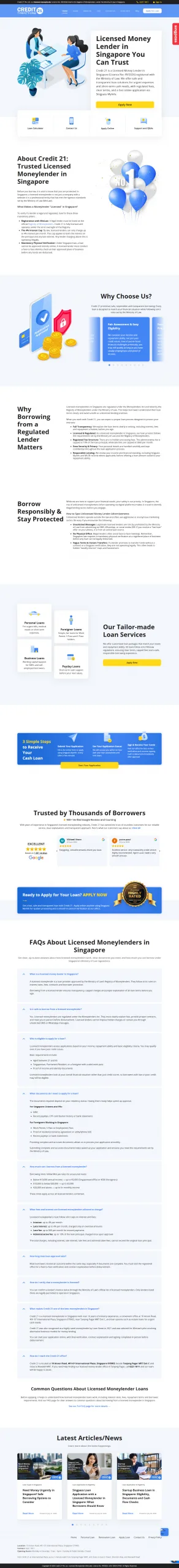 Credit21 - eCommerce by D3Logics