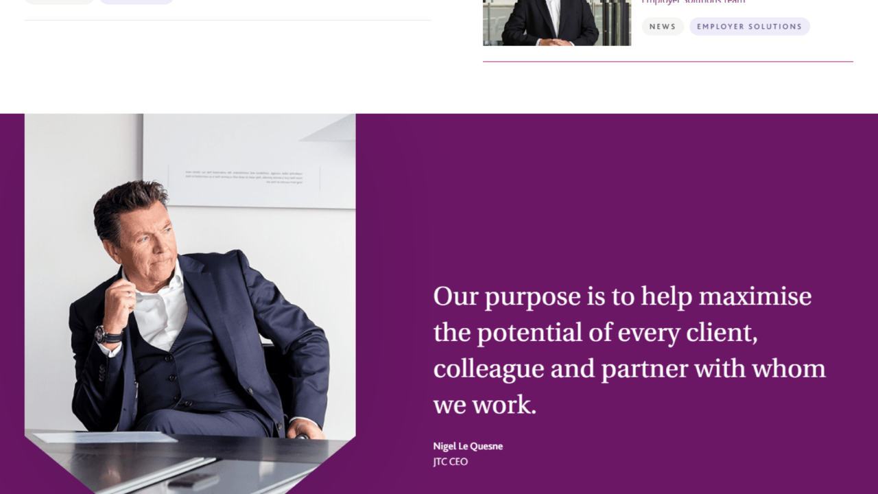 JTC A Global Business Owned by Its People