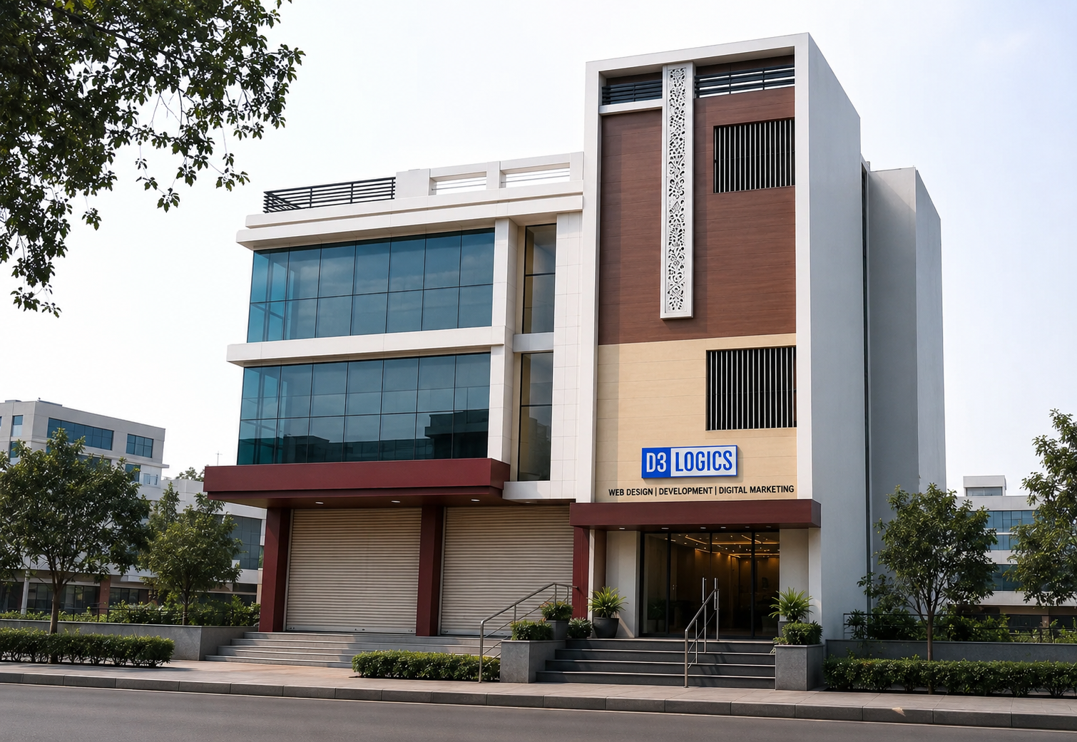 D3Logics office in Pratap Nagar Jaipur